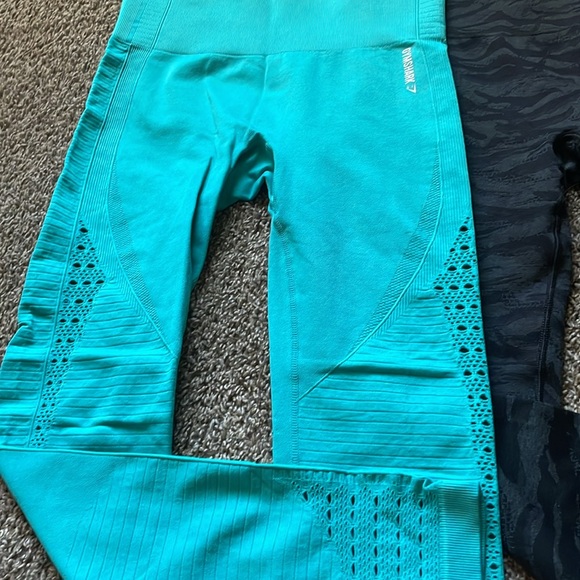 Gymshark women’s bundle leggings work out zebra - Picture 2 of 8